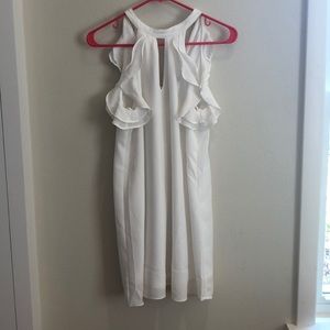 Dry goods white dress!